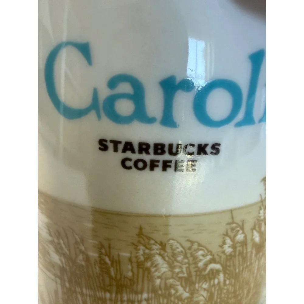 Starbucks 3010 North Carolina Collector's Series Coffee Mug 16oz Coastal Retired
